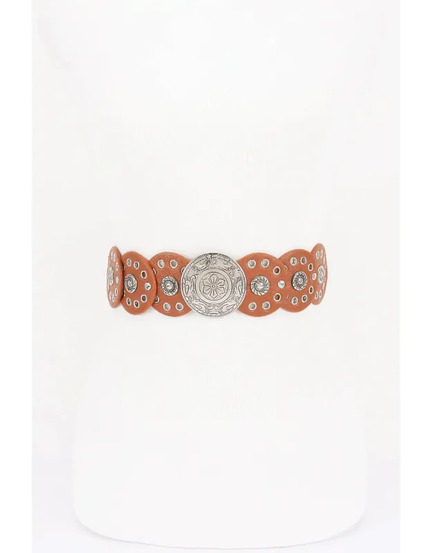 Vintage Disc Elastic Belt