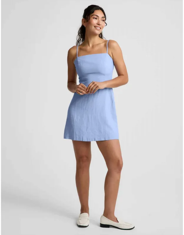 Seaside Softwash Linen Mini Dress