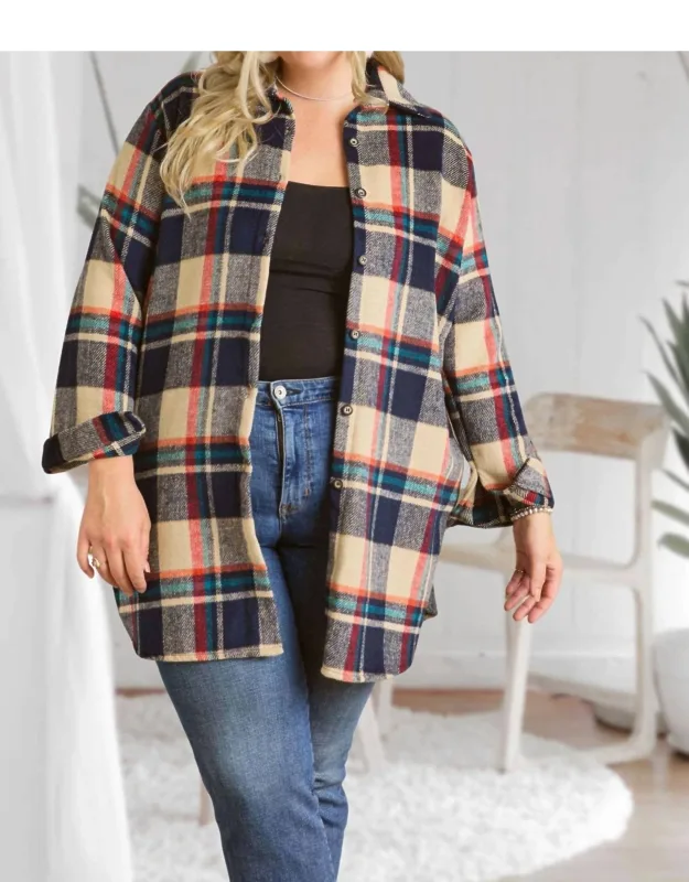 Check Shirt Jacket