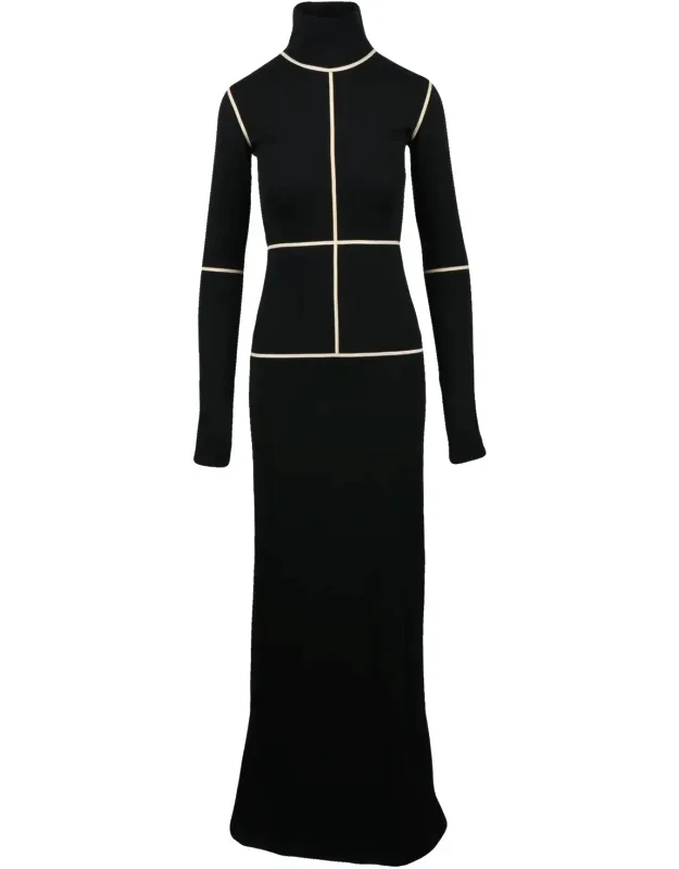 Long Fitted Maxi Dress