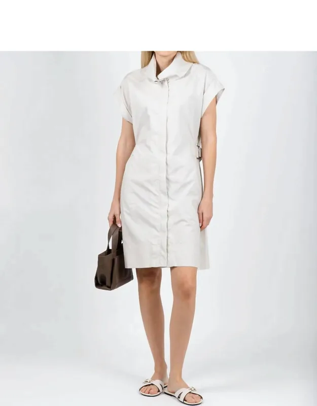 Typewriter Cloth Mini Dress