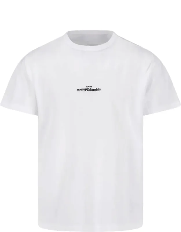 Logo Embroidered Cotton T-shirt