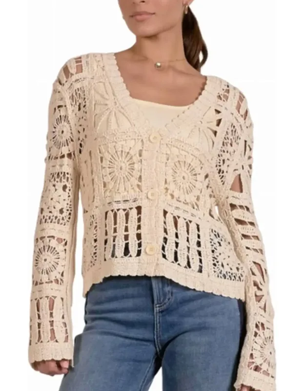 Button Front Cardigan