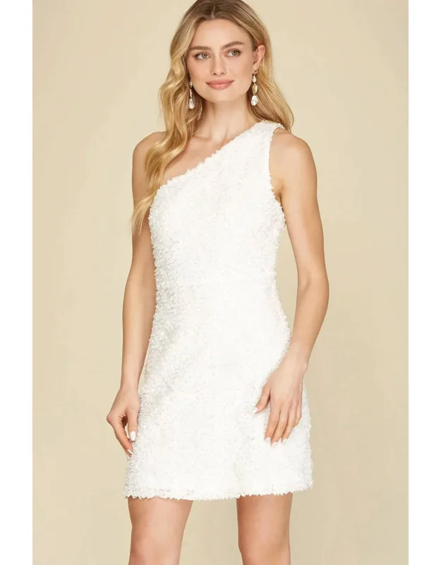 3d Flower Mini Dress