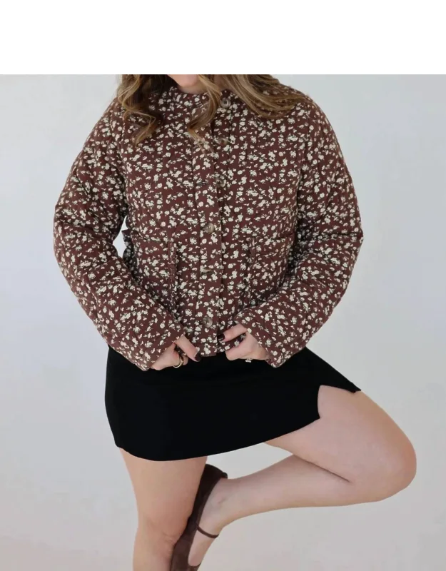 Maren Floral Quilted Jacket