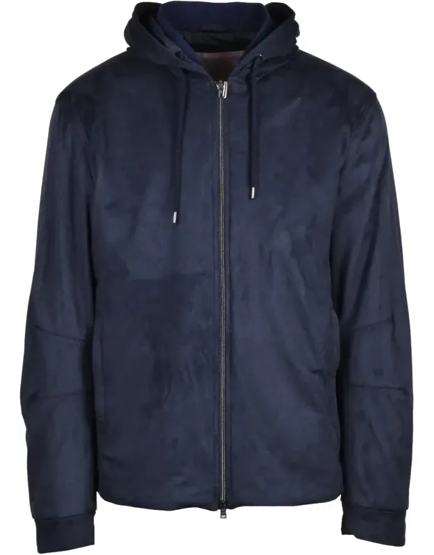 Hooded Velvet Jacket