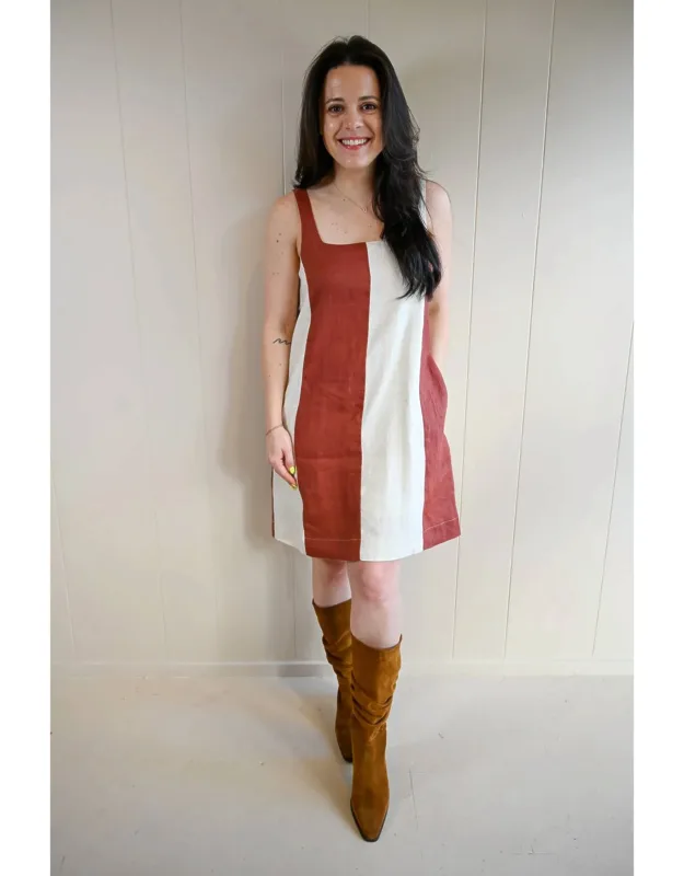 Sea Palm Mini Dress