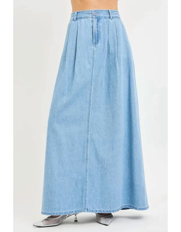 High Rise Maxi Skirt