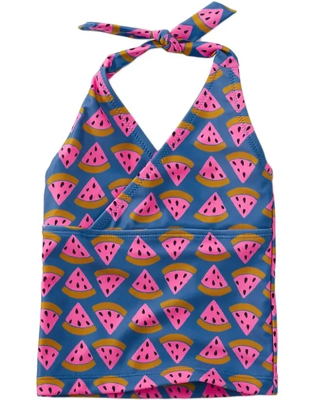 Tie-tankini Swim Top