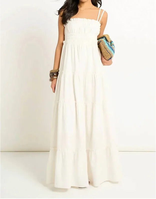 Solid Gauze Maxi Dress