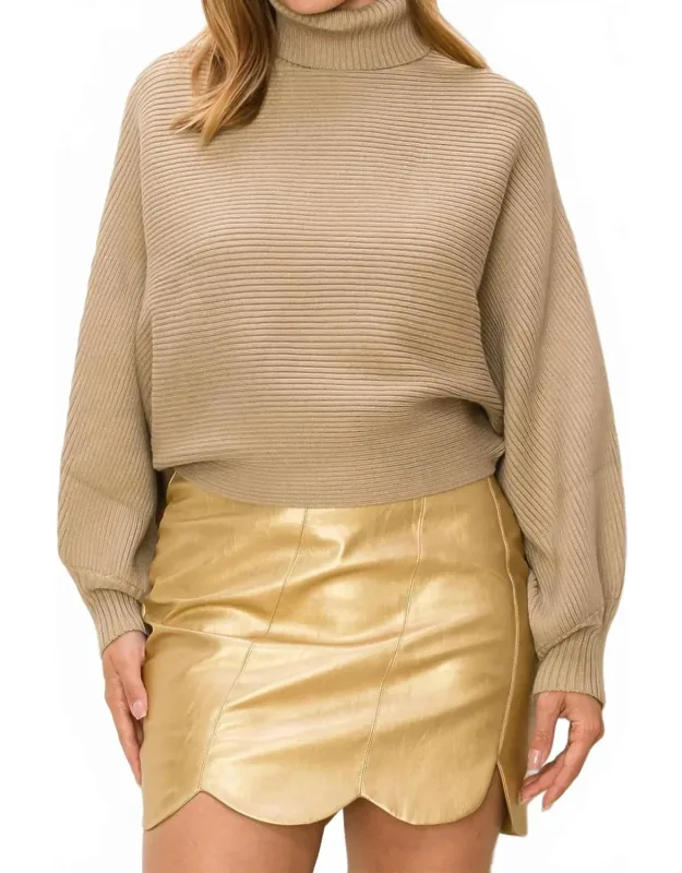 Turtleneck Pullover Sweater