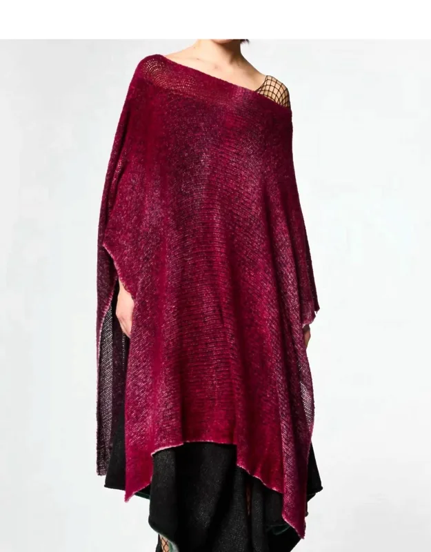 Easy Fitting Poncho