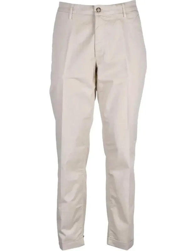 Stretch Cotton Pants