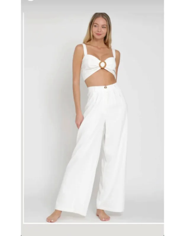 Linen Pants Set