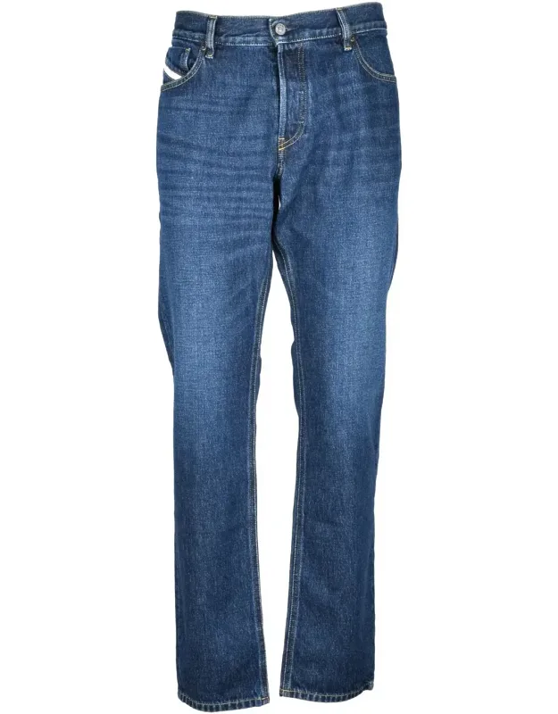 Cotton Straight Jeans