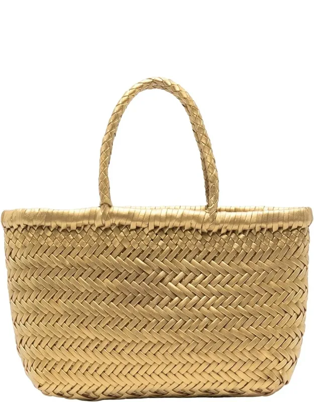 Mini Flat Gora Leather Tote