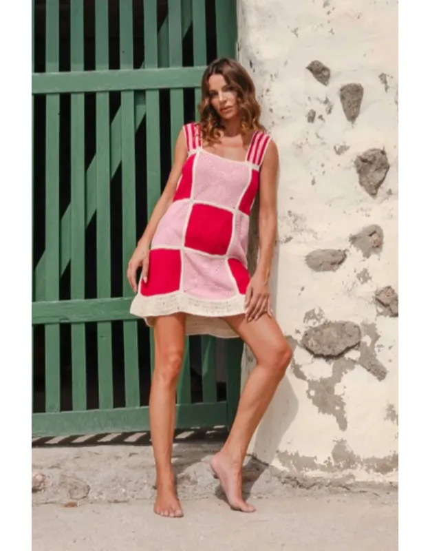 Checkered Mini Dress