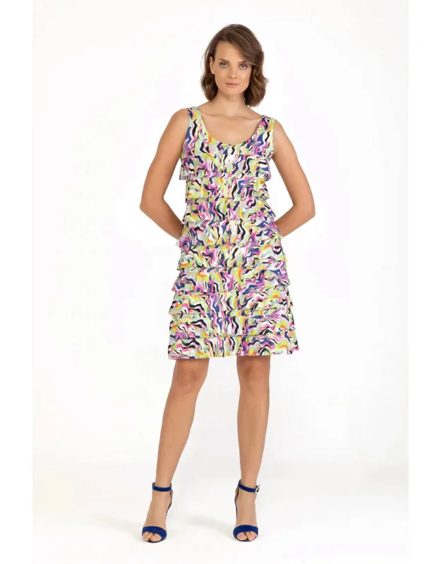 Impressionist Cha Cha Dress