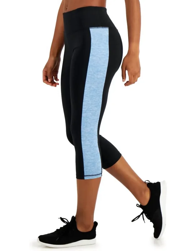 Colorblocked Cropped Leggings