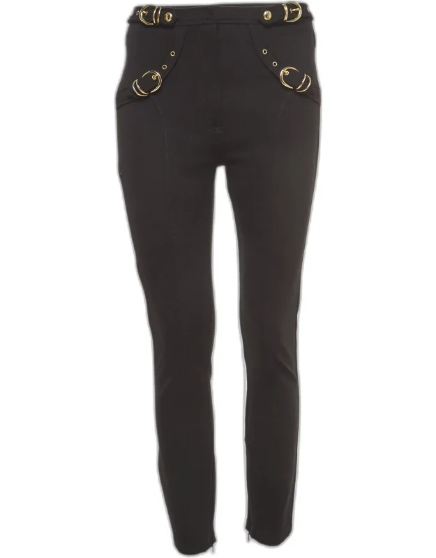 Jeans With Belt Pocket Detail