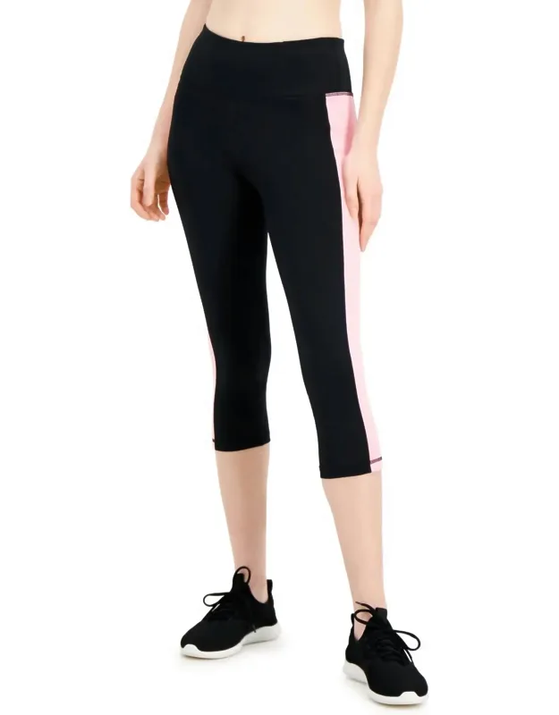 Colorblocked Cropped Leggings