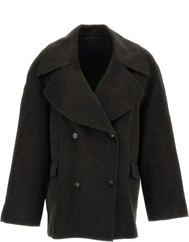 Wool-cashmere Double-breasted Blazer
