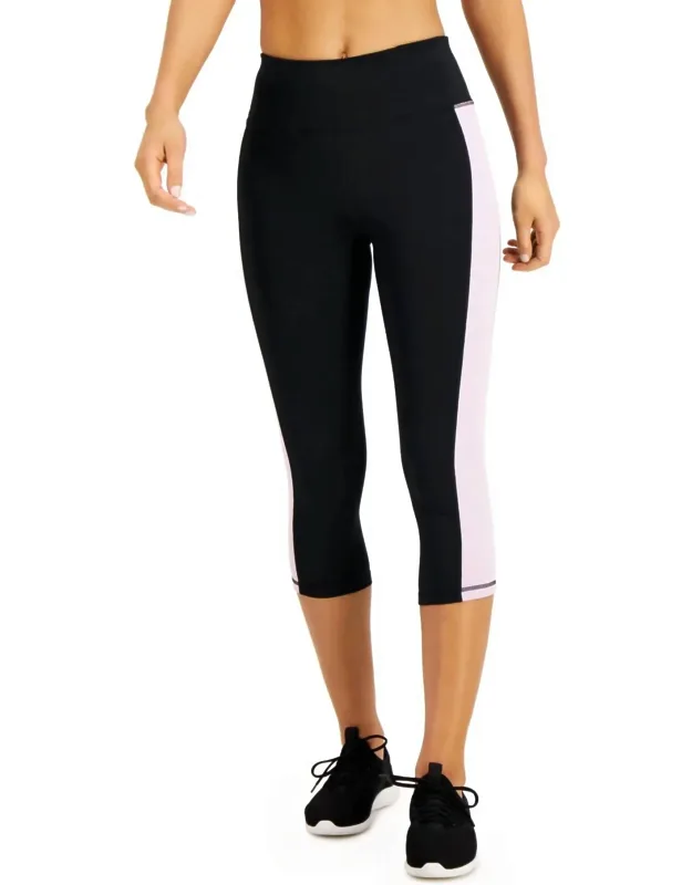 Colorblocked Cropped Leggings