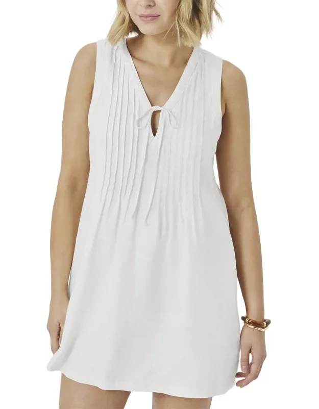 Linen Mini Dress