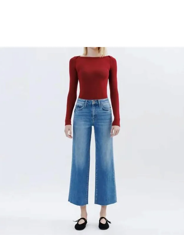 Jubilation High Rise Wide Leg Jeans