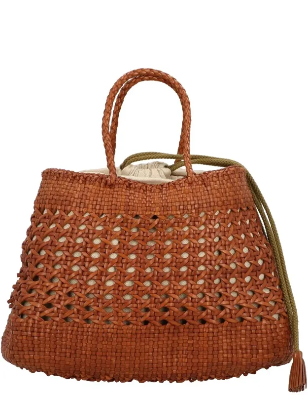 Santa Cano Leather Top Handle Bag