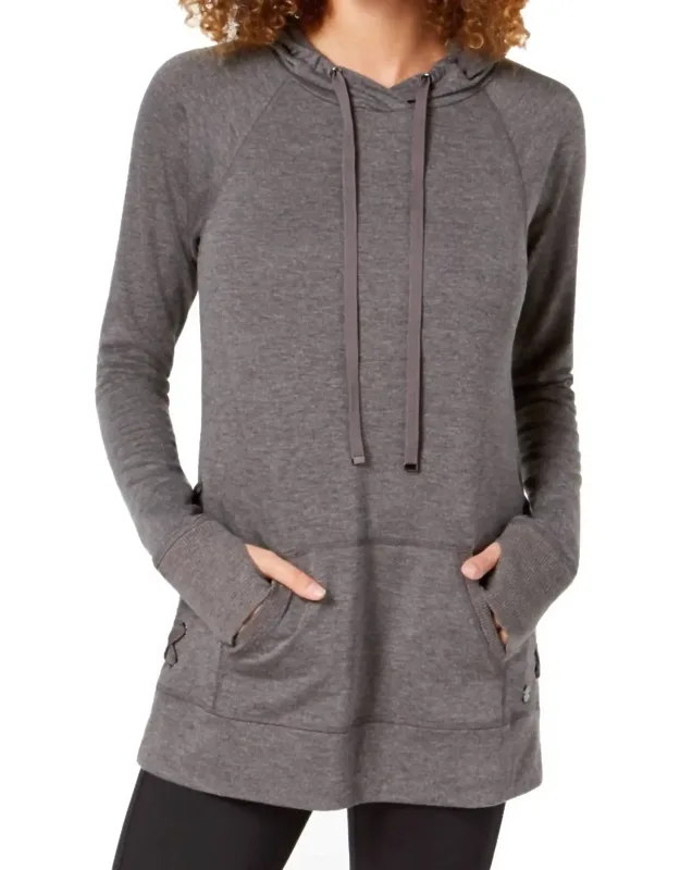 Lace Up Sides Hoodie