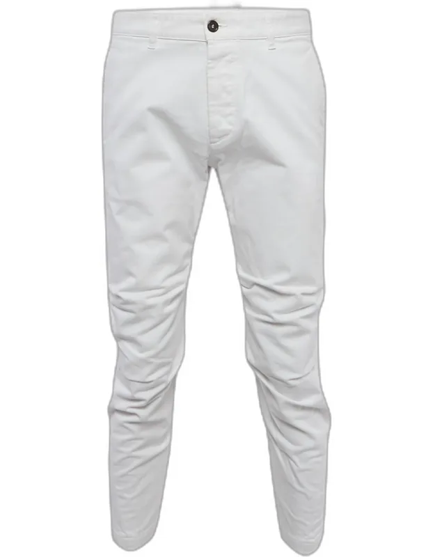 White Denim Regular Fit Jeans