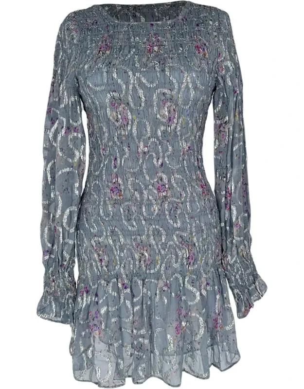 Smocked Mini Dress