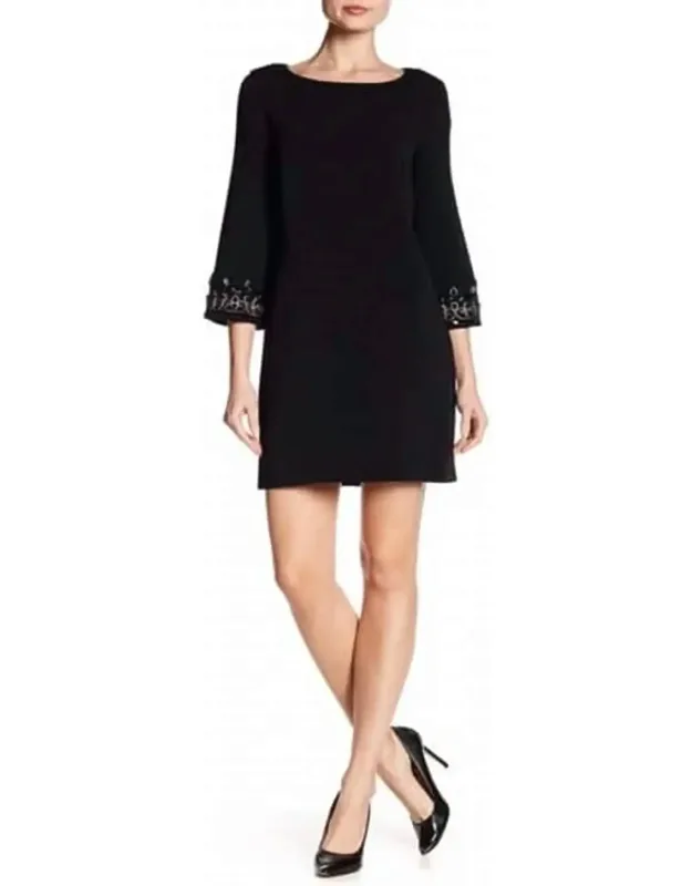 Embellished Sleeve Mini Dress