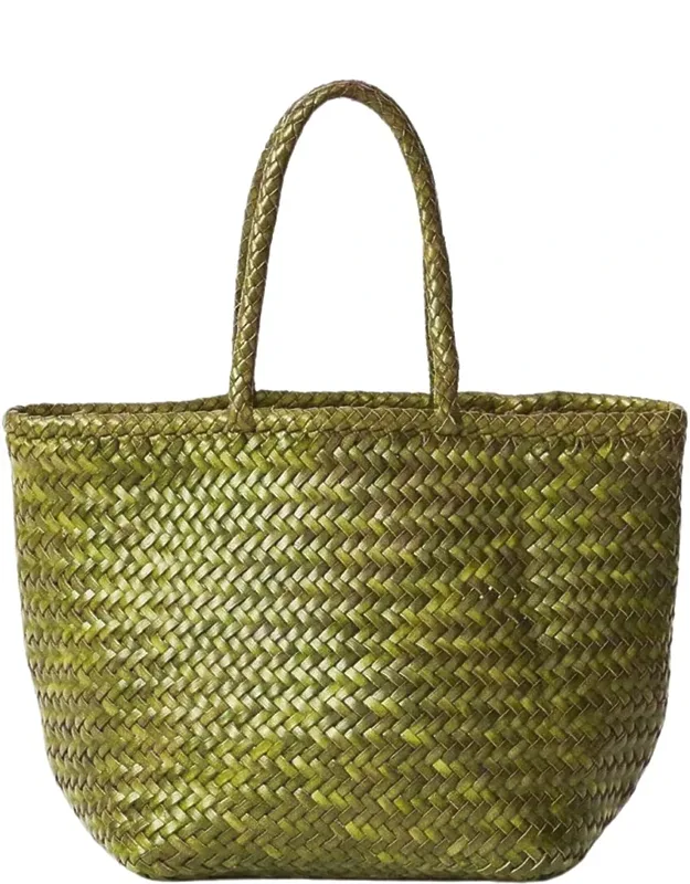 Grace Basket Small Leather Tote