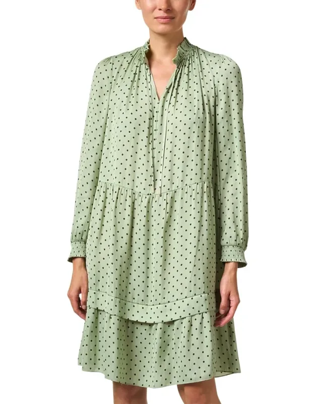 Printed Trapeze Dress