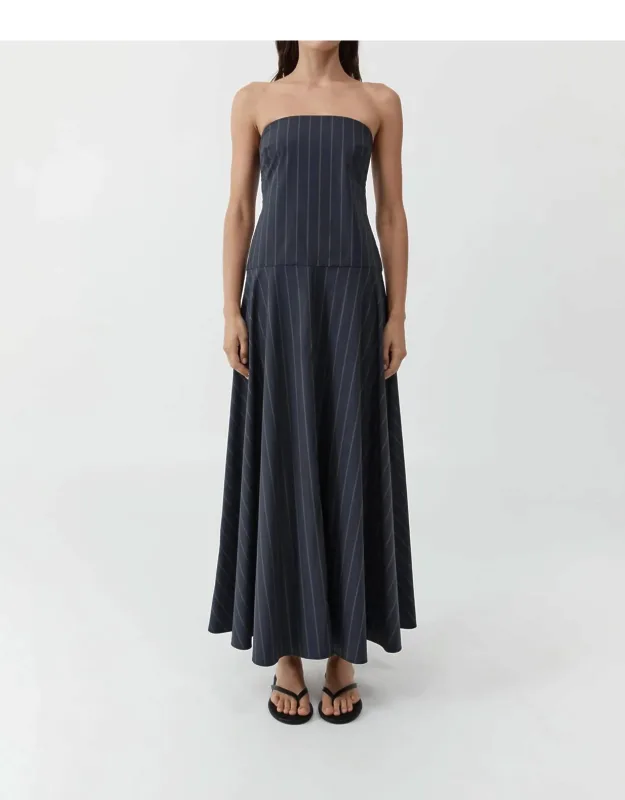 Rouleau Maxi Dress