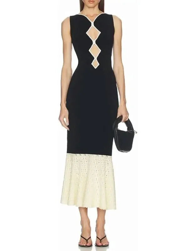 Knit Midi Dress