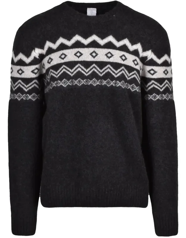 Cashmere Silk Crew Neck Sweater