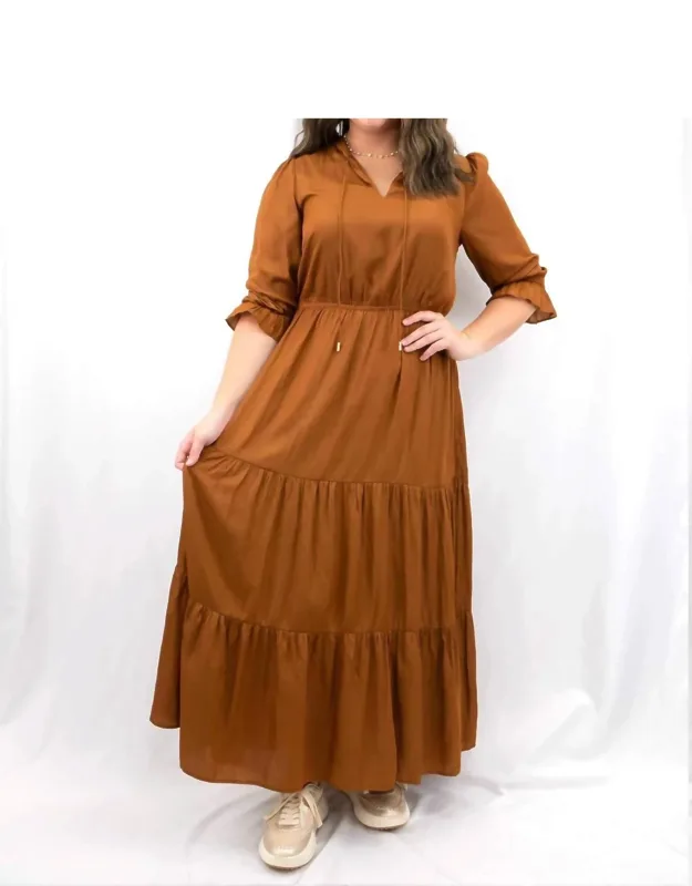 Ruffle Maxi Dress