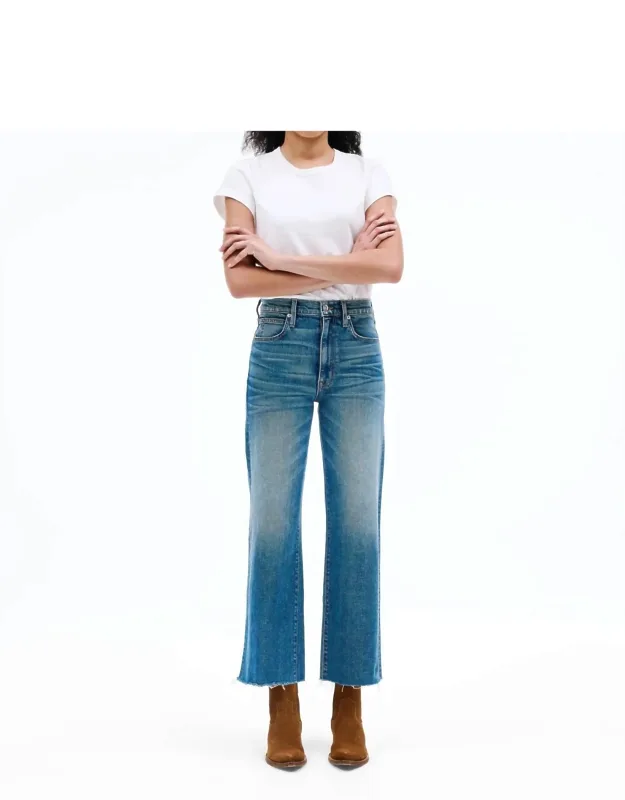 High-rise Grace Crop Jeans