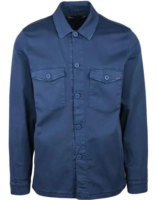 Cotton-blend Utility Shirt