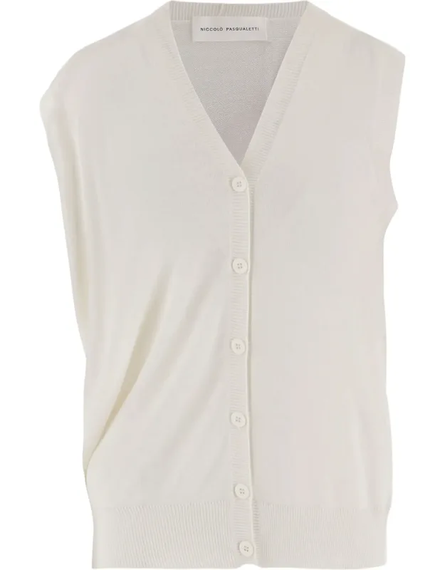 V-neck Merino Wool Cardigan