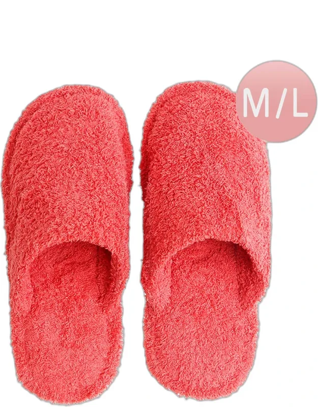 Solid Soft Home Indoor Floor Slippers