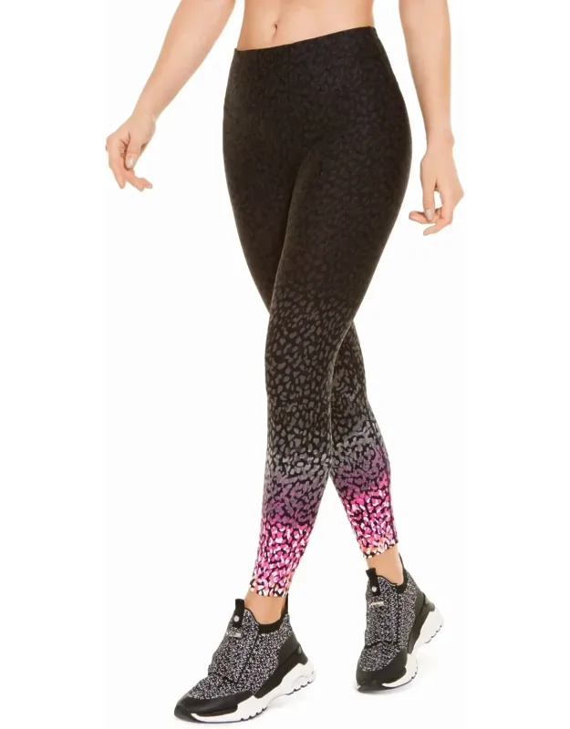 Activewear Wild Ombre Printed High Waist Leggings