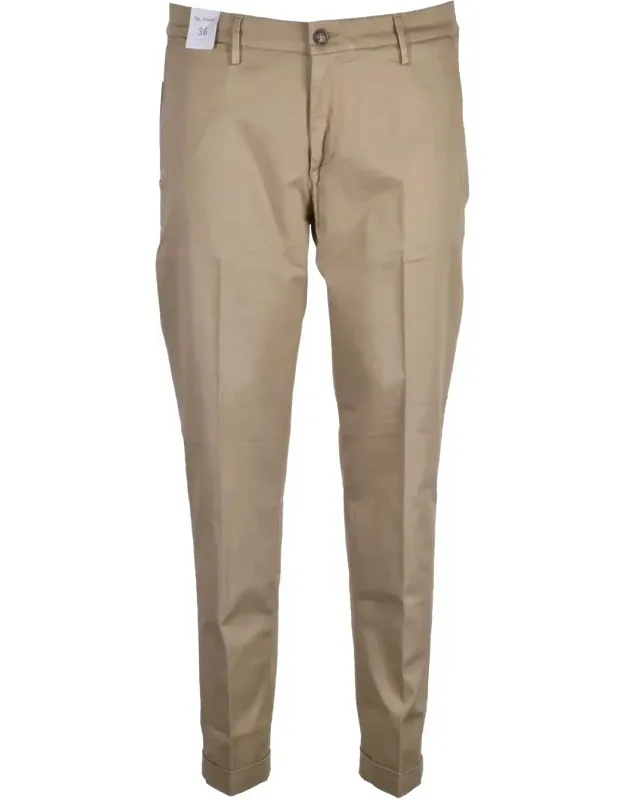 Cotton-blend Stretch Pants