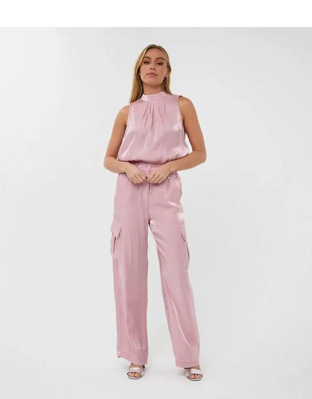 Silky Cargo Trousers