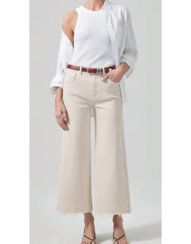 Wide Leg Crop Jeans