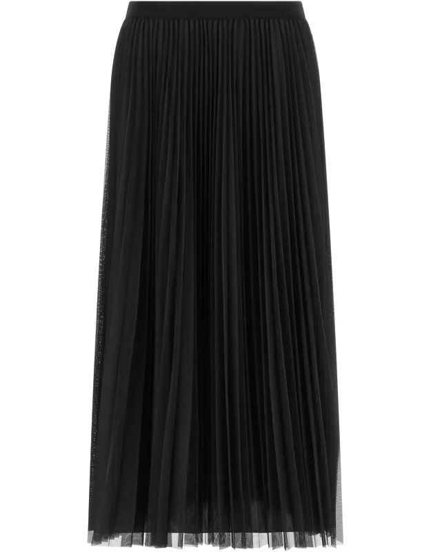Polyester Midi Skirt