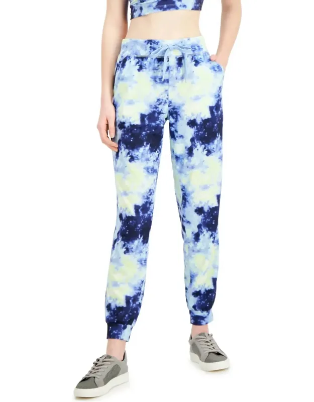 Activewear Tie-dyed Full Length Joggers